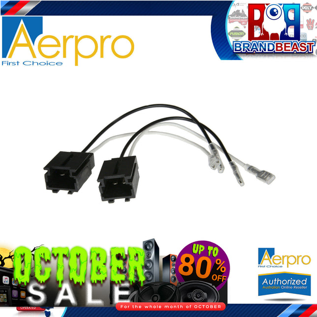 Aerpro APS55 Speaker Plug Adaptors Suit Citroen/Peugeot Various Models
