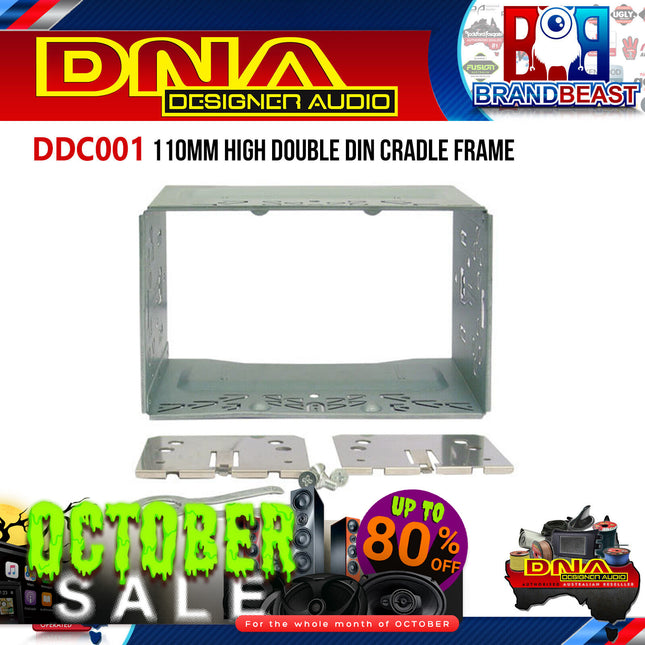 DNA DDC001 110mm High Double Din Cradle Frame