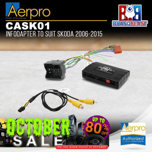 Aerpro CASK01 Infodapter Interface Suit Skoda Various Models
