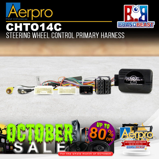 Aerpro CHTO14C Steering Wheel Control Primary Harness