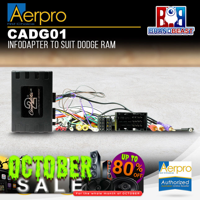Aerpro CADG01 Infodapter to Suit Dodge Ram