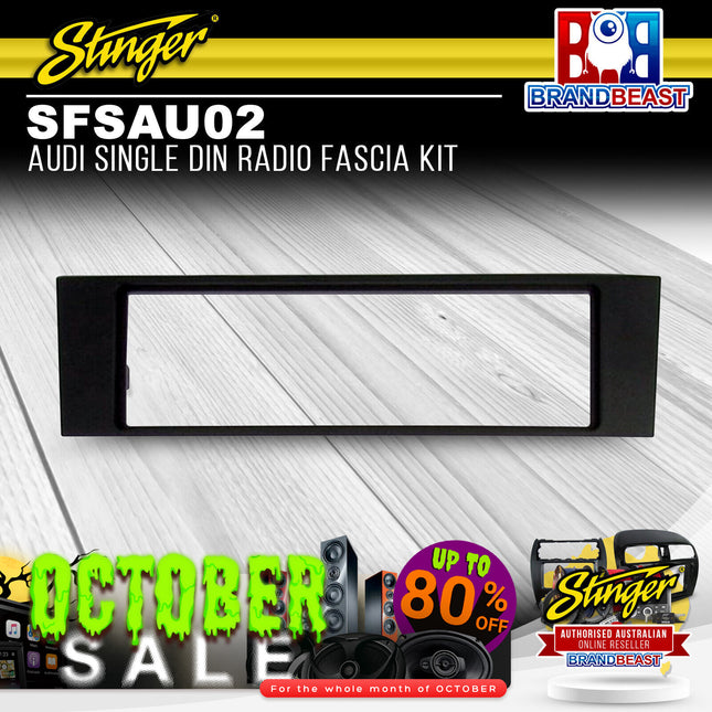Stinger SFSAU02 Audi Single DIN Radio Fascia Kit