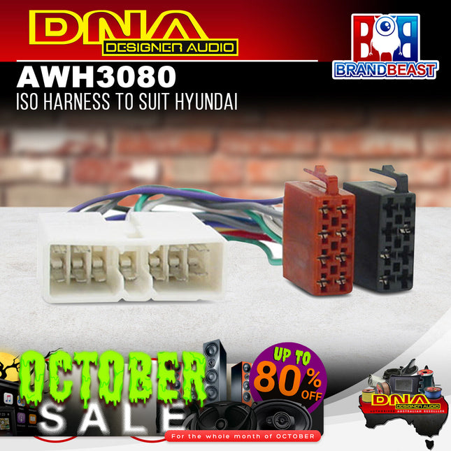 DNA AWH3080 ISO Harness to Suit Hyundai