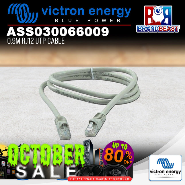 Victron Energy ASS030066009 0.9m RJ12 UTP Cable