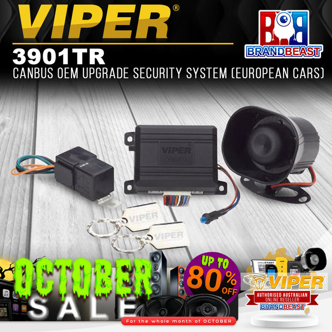 Viper 3901TR CANBUS OEM Upgrade Security System (European Cars)