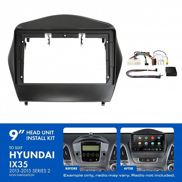 Aerpro AKHY21 9" Install Kit Suit Hyundai iX35 2013 - 2015