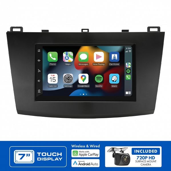 Aerpro AM9272K | 7" Multimedia Receiver Suit Mazda 3 2009 - 2013