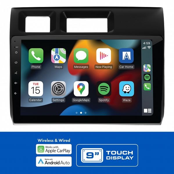 Aerpro AMATO35 | 9" Multimedia Receiver Suit Toyota Landcruiser 70 Series 2023 - ON