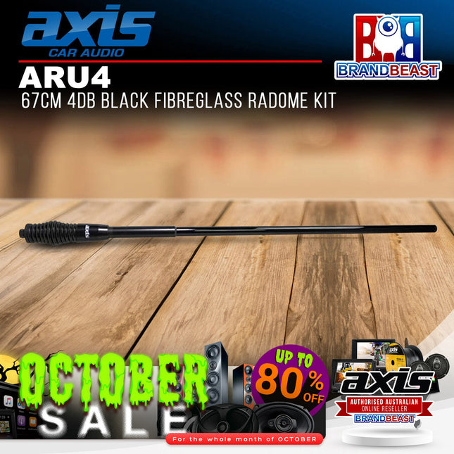 Axis ARU4 4db Black Fibreglass Radome Kit 67cm