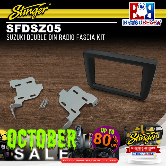 Stinger SFDSZ05 Suzuki Double DIN Radio Fascia Kit