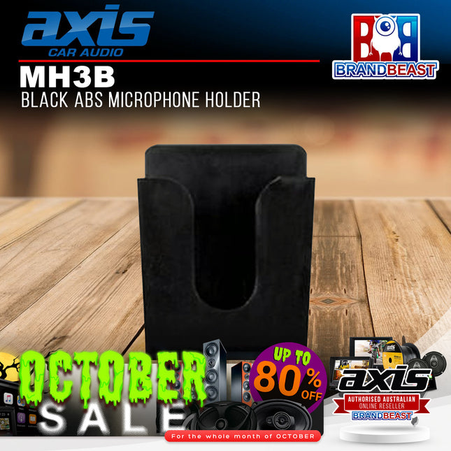 Axis MH3B Black ABS Microphone Holder
