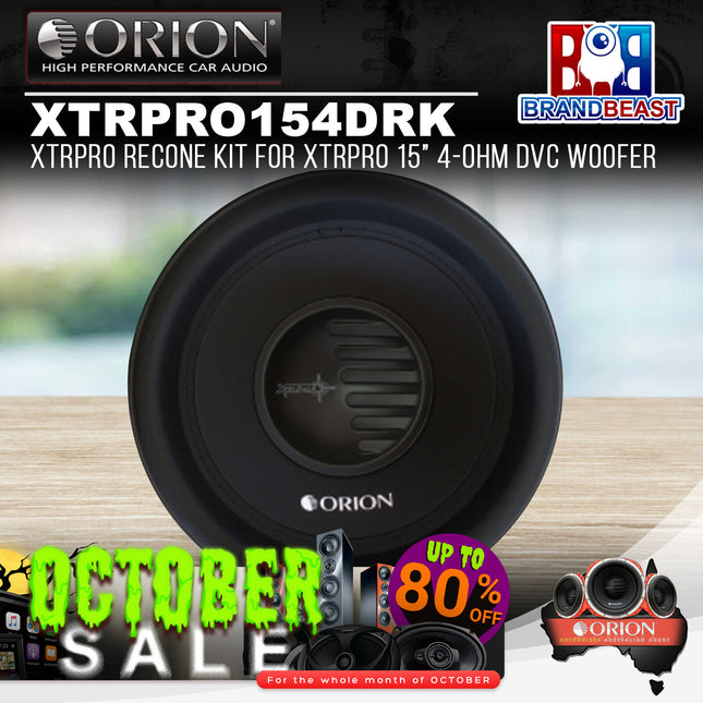 Orion XTRPRO154DRK XTRPRO Recone Kit for XTRPRO 15" 4-Ohm DVC Woofer