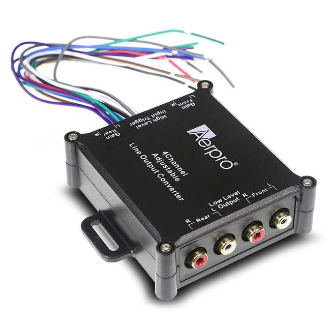 Aerpro AP3044A 4-Channel Line Output Converter