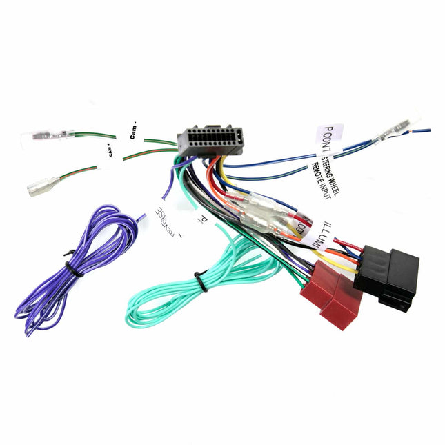 Aerpro APP8KE6 APP8 Secondary ISO Harness Suit Kenwood AV Headunits - 22 Pin