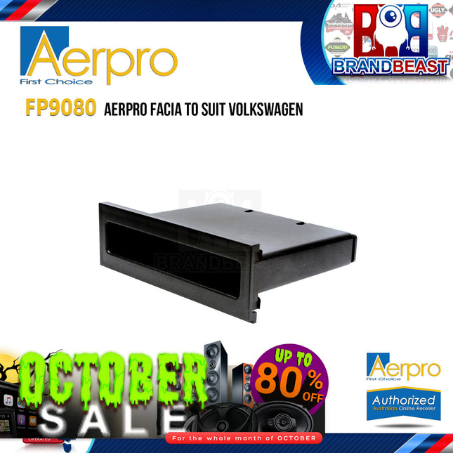 Aerpro FP9080 Single DIN Black Facia Kit Suit VW Transporter T5 2004 - 2010