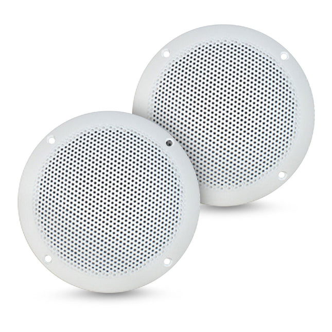 Axis MA600W 6" 60W Ultra Slim Full Range Marine Speaker System - White