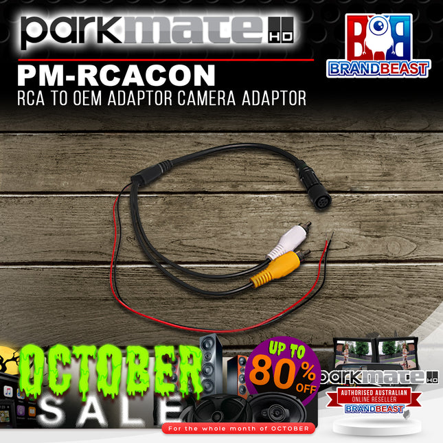Parkmate PM-RCACON RCA To OEM Adaptor Camera Adaptor