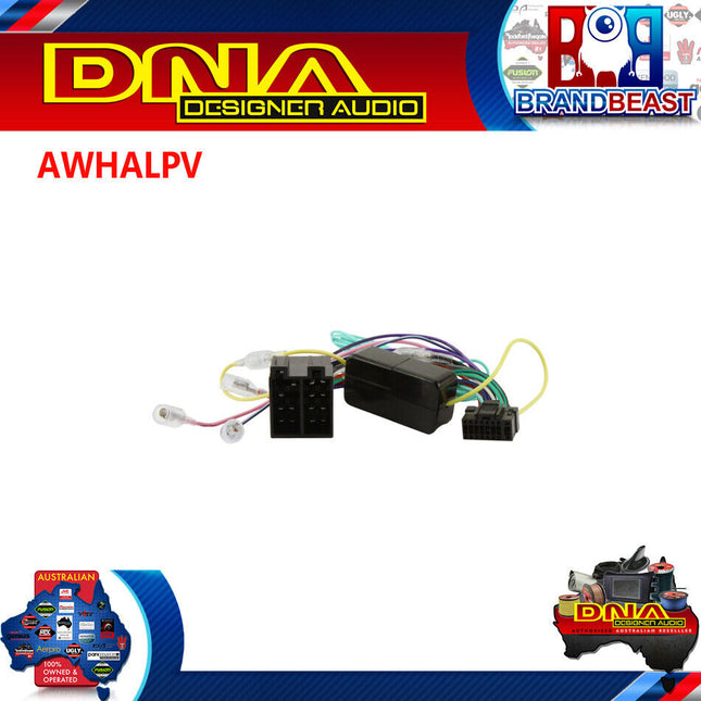 DNA AWHALPV ISO Harness to Suit Alpine Square 16 Pin