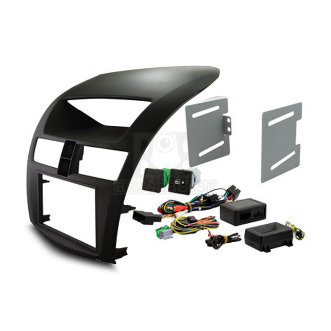 DNA MAZ-K8450K Double DIN Fascia Panel & SWC To Suit Mazda BT50