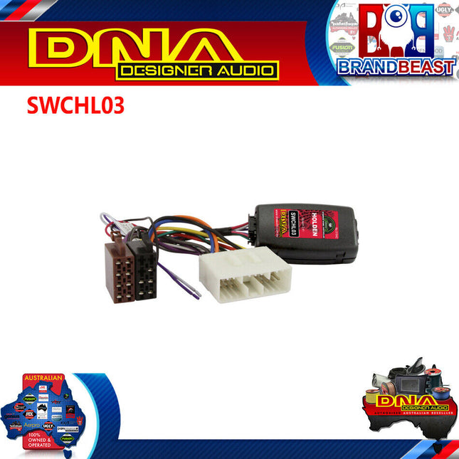 DNA SWCHL03 Steering Wheel Control Harness To Suit Luxury Holden Models
