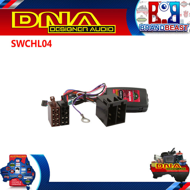 DNA SWCHL04 Steering Wheel Control Harness To Suit Holden Vehicles