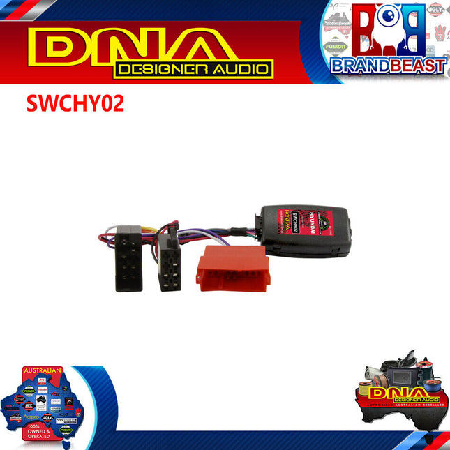 DNA SWCHY02 Steering Wheel Control Harness To Suit Hyundai/Kia Vehicles
