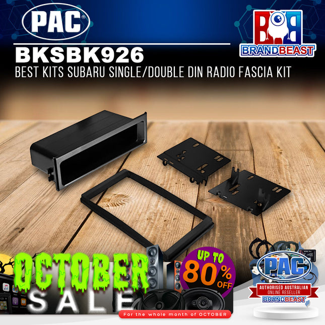 PAC BKSBK926 Best Kits Subaru Single/Double DIN Radio Fascia Kit