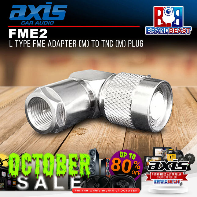 Axis FME2 FME Adapter (M) To Tnc (M) Plug