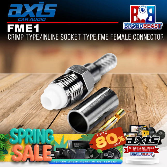 Axis FME1 FME Female Crimp Connector