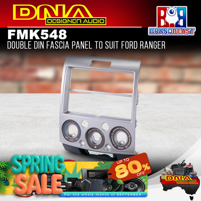 DNA FM-K548 Double DIN Fascia Panel To Suit Ford Ranger