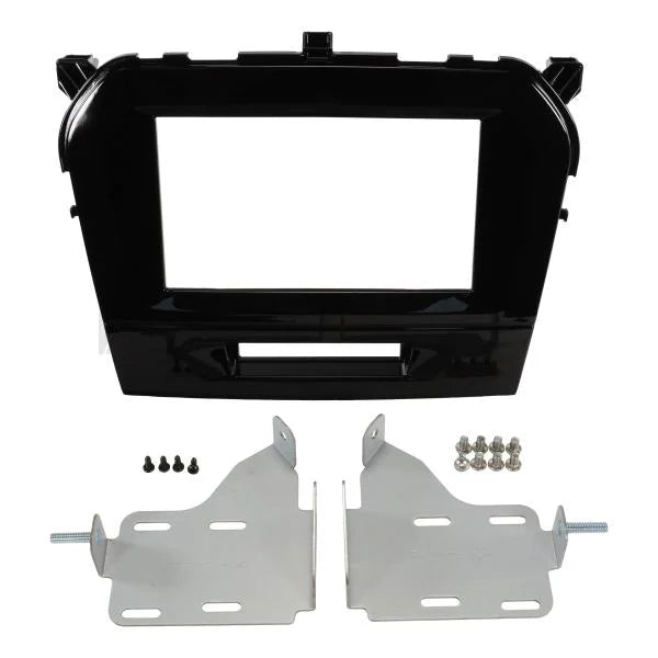 Aerpro FP8327 Double Din Facia Kit for Suzuki Vitara 2015+ (Piano Black, Stereo Installation Panel)