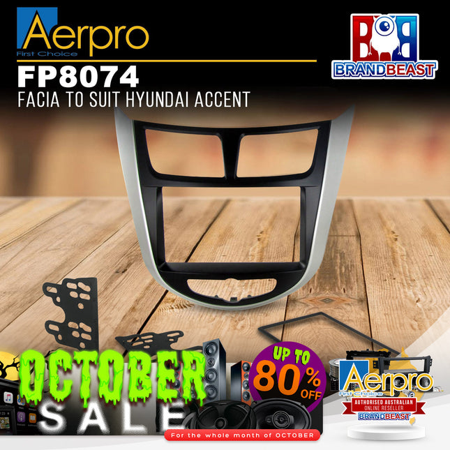 Aerpro FP8074 Facia to Suit Hyundai Accent