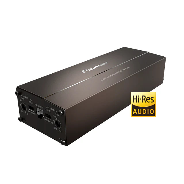 Pioneer GM-DX104 400W Ultra-Compact Class-D 4-Channel Amplifier