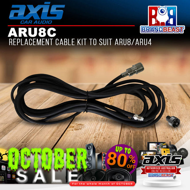 Axis ARU8C Replacement Cable Kit to Suit ARU8/ARU4