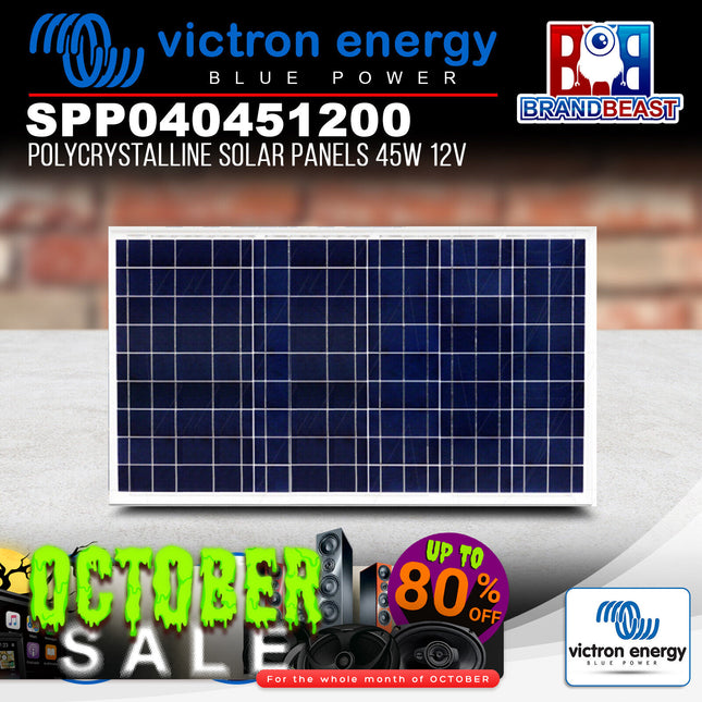 Victron Energy SPP040451200 Polycrystalline Solar Panels 45W 12V 425 x 668 x 25mm