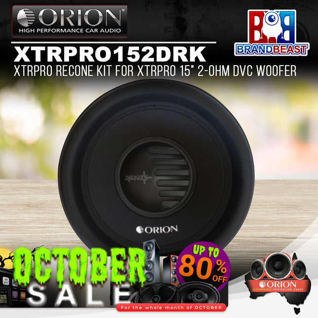 Orion XTRPRO152DRK XTRPRO Recone Kit for XTRPRO 15" 2-Ohm DVC Woofer