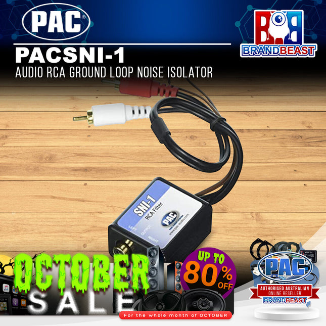 PAC PACSNI-1 Audio RCA Ground Loop Noise Isolator