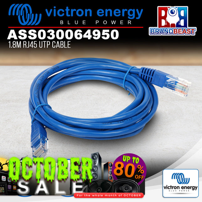 Victron Energy ASS030064950 1.8m RJ45 UTP Cable