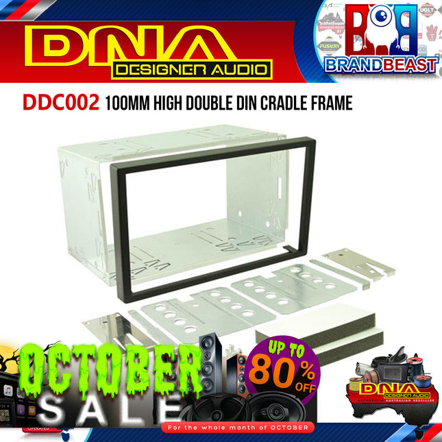 DNA DDC002 100mm High Double Din Cradle Frame