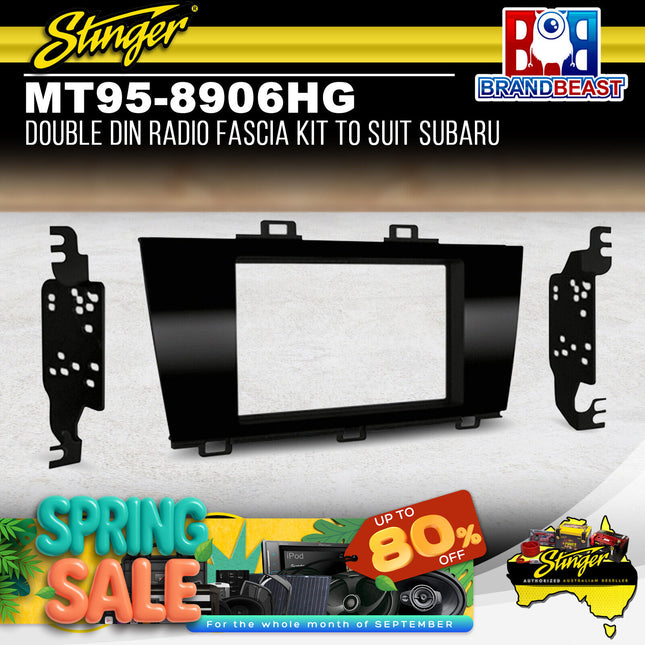 Metra MT95-8906HG 2DIN Radio Fascia Kit For Subaru Liberty/Outback 2015 - 2017