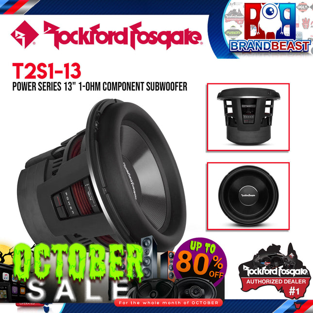 Rockford Fosgate T2S1-13 Power 13" T2 Single 1-Ohm Subwoofer