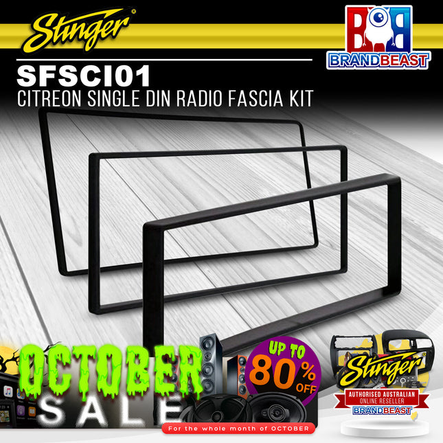 Stinger SFSCI01 Citreon Single DIN Radio Fascia Kit