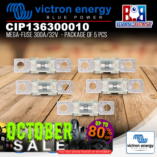 Victron Energy CIP136300010 MEGA-fuse 300A/32V - Package of 5 Pcs