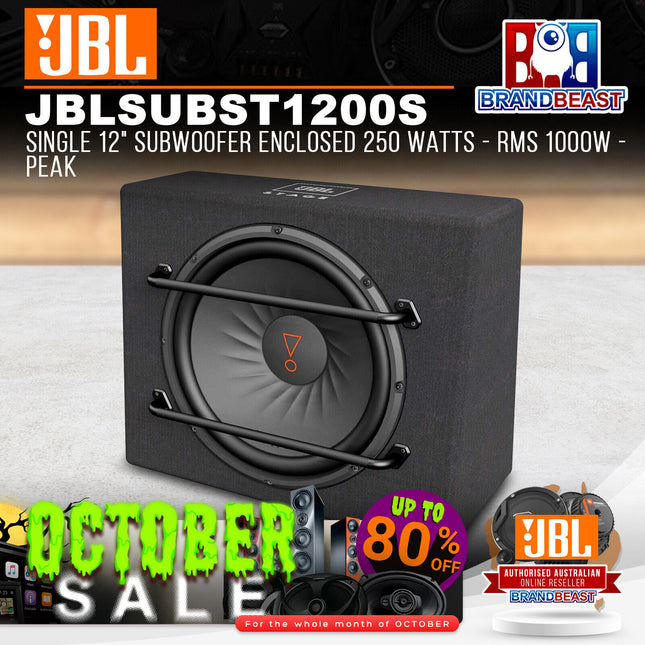 JBL JBLSUBST1200S STAGE 1200S Single 12" 1000W Subwoofer Enclosed