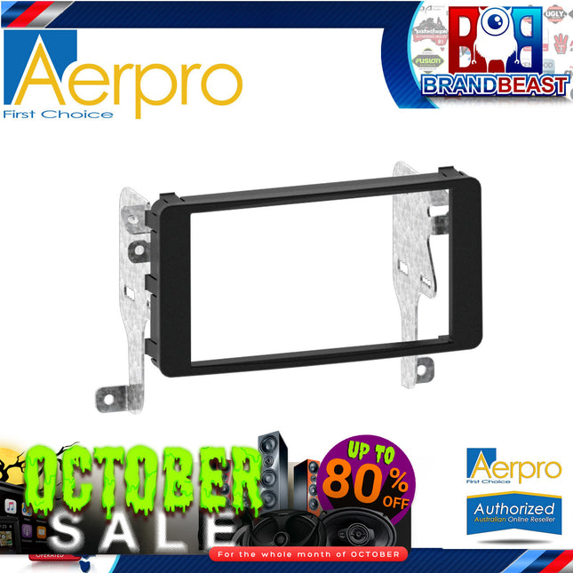 Aerpro FP8100 2-DIN Facia Kit to Suit Mitsubishi