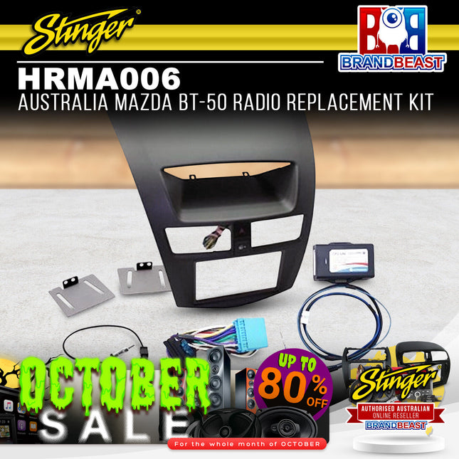 Stinger HRMA006 Australia Mazda BT-50 Radio Replacement Kit