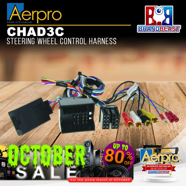 Aerpro CHAD3C Steering Wheel Control Interface Suit Audi Various Models