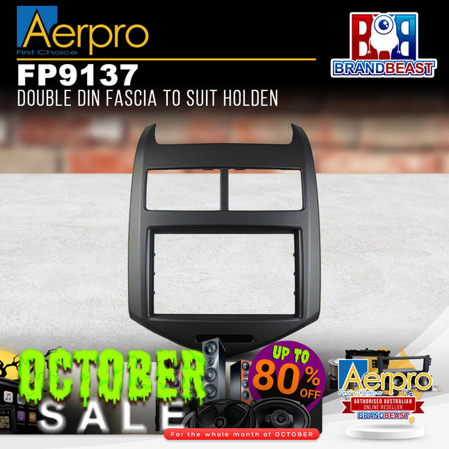 Aerpro FP9137 Double DIN Facia Kit to Suit Holden Barina TM
