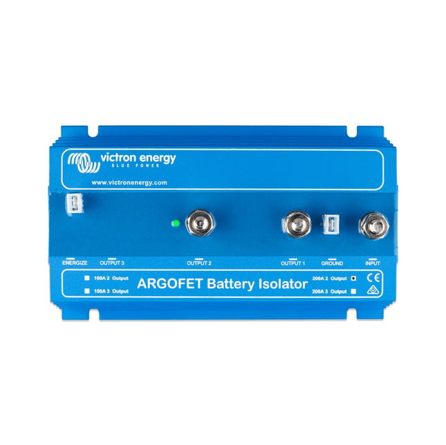 Victron Energy ARG200201020R Argo FET Battery Isolator 200A 2 Batteries