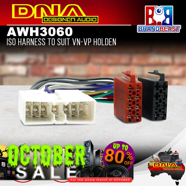 DNA AWH3060 ISO Harness to Suit VN-VP Holden
